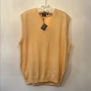Bobby Jones V-Neck Sweater Vest - Tan